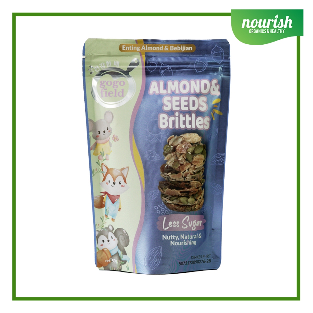 

Gogo Field - Almond & Seeds Brittles / Less Sugar 50 gram