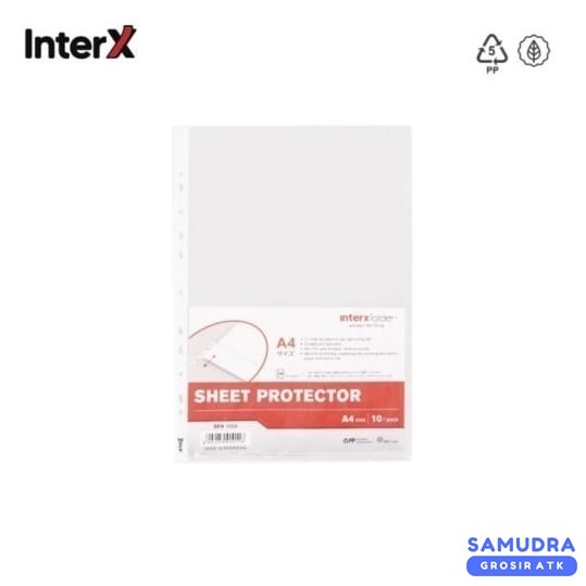 

Interxfolder PP Pocket A4 / Sheet Protector A4