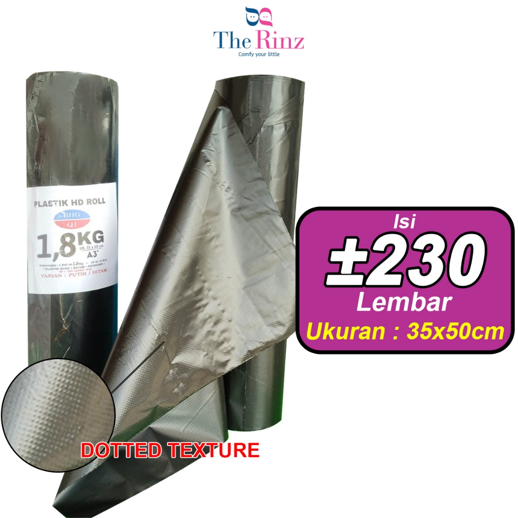 Plastik HD Roll Premium 1.8 Kg 35 x 50 cm - Plastik Buah Tebal