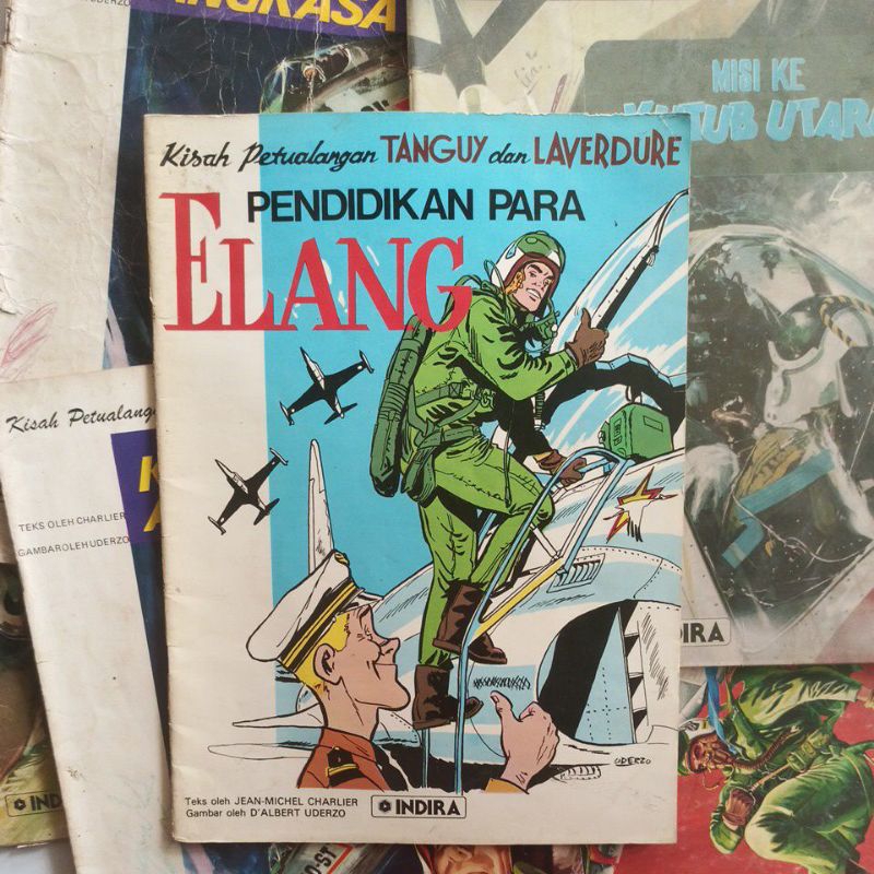 komik kisah petualangan Tanguy & laverdure