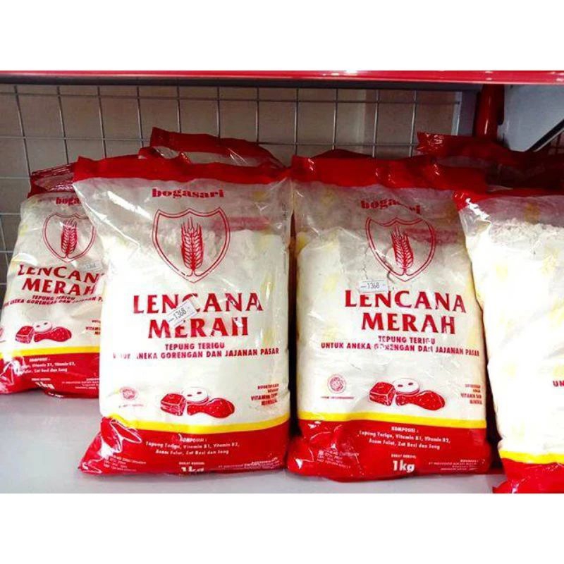 

Tepung Lencana Merah 1kg