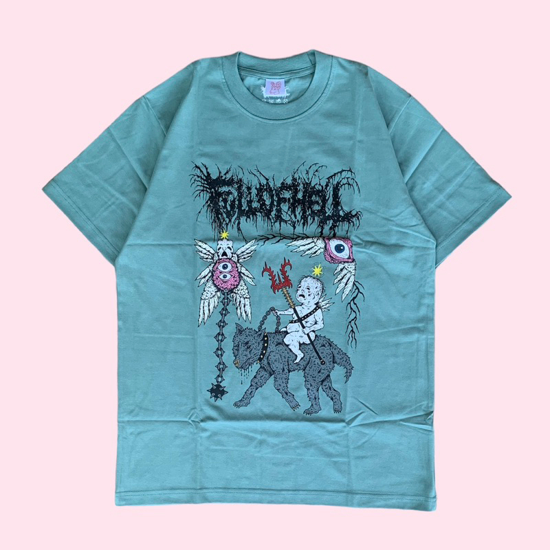 Kaos Band FULL OF HELL - CHERUB Original Official Merchandise