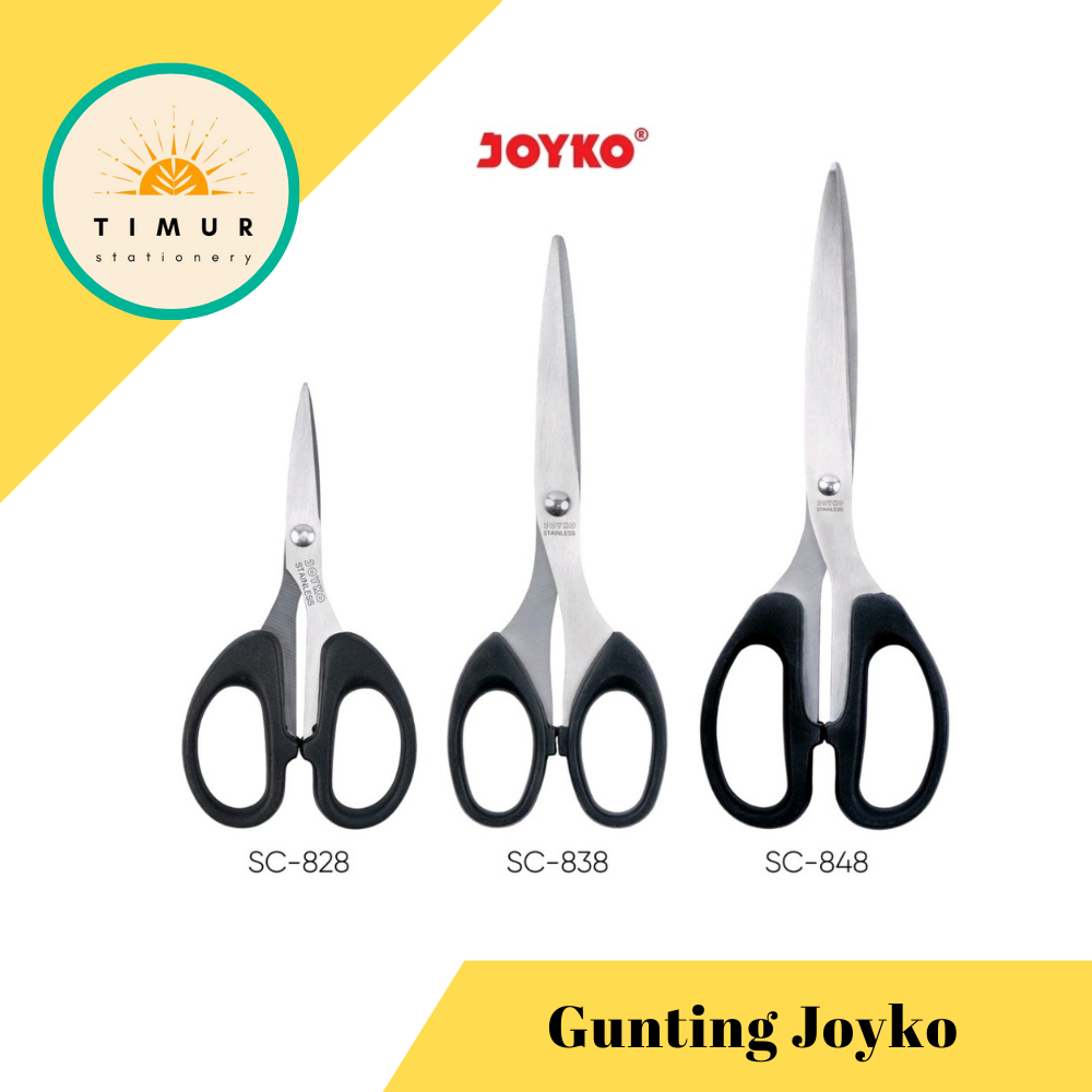 

Gunting Joyko Tajam Kecil / Sedang / Besar per Pc