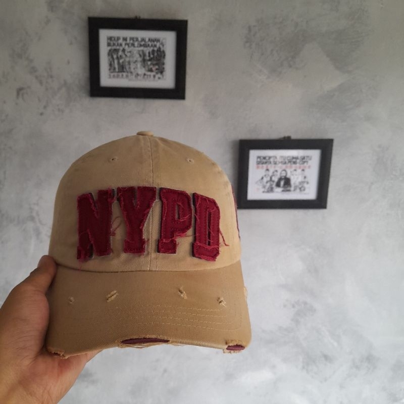 RIPPED CAP NYPD | TOPI SECOND ORIGINAL