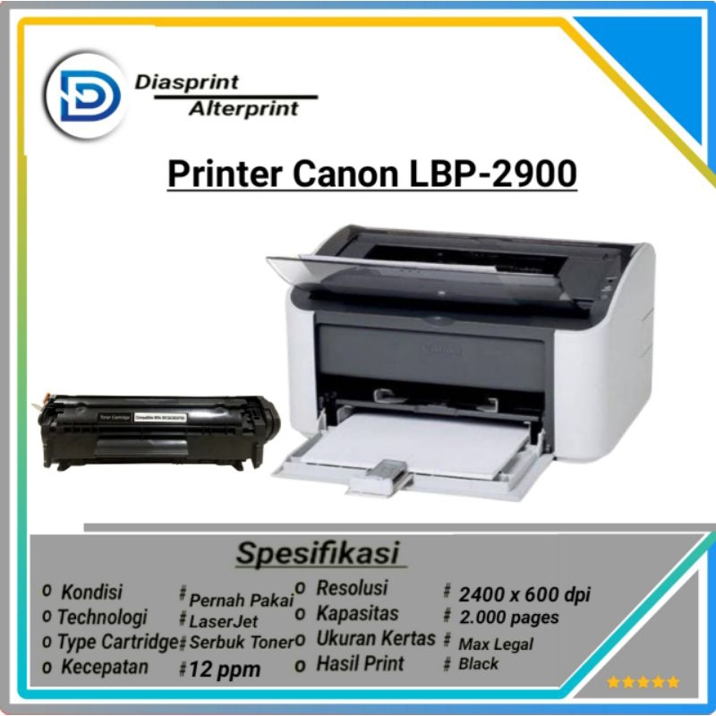Printer Canon LBP-2900 Monochrome