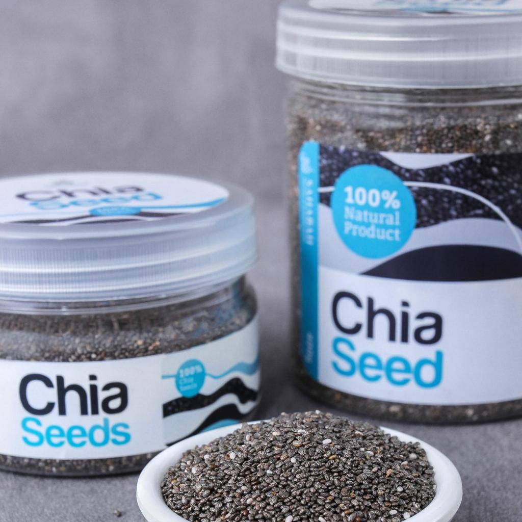 

Chia Seeds - Chiaseed Organik - Biji Selasih 150g Hitam