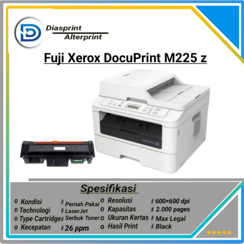 Fuji Xerox M225z Scan Copy(F4 Adf)