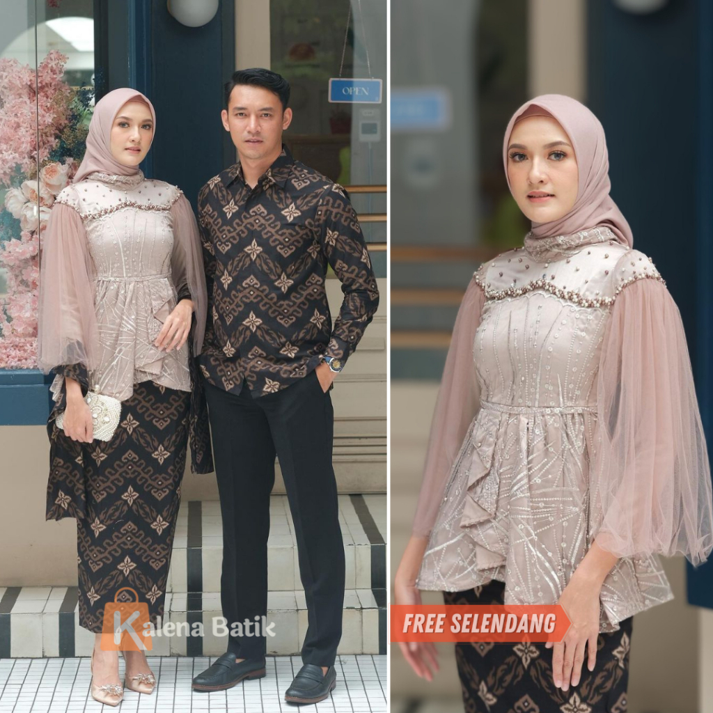 READY JUMBO XXL - AIS BUTIK COUPLE BRUKAT COUPLE VANILLA KONDANGAN COUPLE BRUKAT COUPLE KEBAYA BRUKA