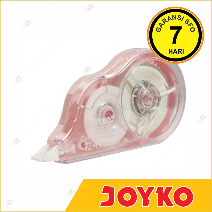 

Correction Tape Joyko CT-522 Pastel - CT-522PTL - SFO Semarang Official