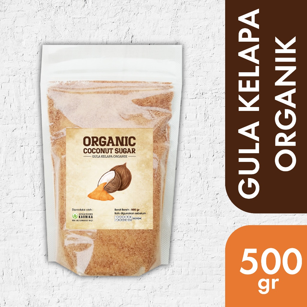 

Gula Kelapa Organik-Gula Semut Kelapa-Coconut Sugar 500gr