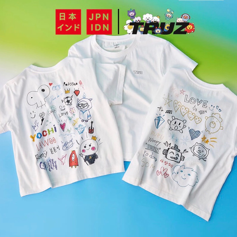 [ Pre Order ] Treasure x Impressive Present - Truz T-Shirt koleksi terbaru 2023 (Impressive Present)
