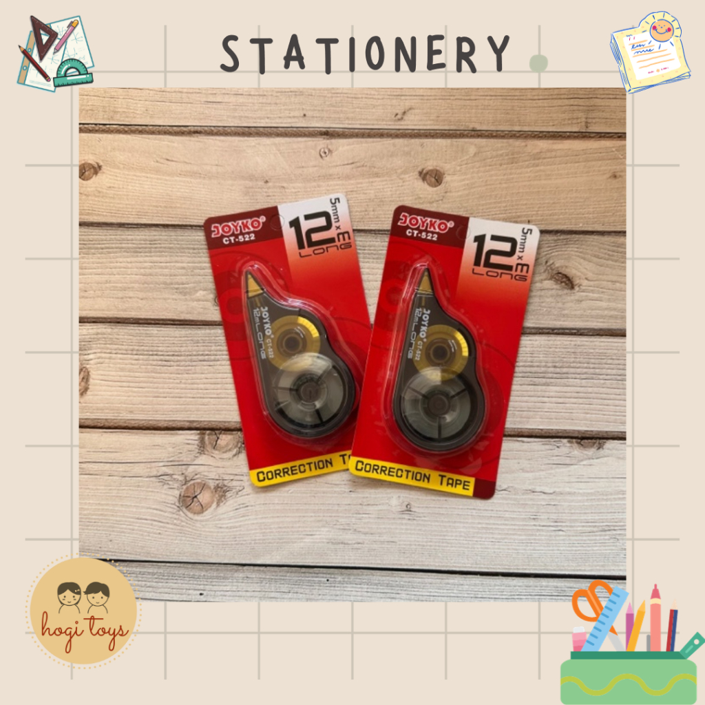 

Correction Tape Joyko CT-522 Tipe X Kertas Roll