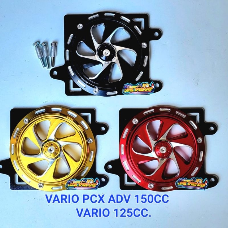 COVER RADIATOR SPINER VARIO 125 150 PCX ADV 150TUTUP RADIATOR SPINER