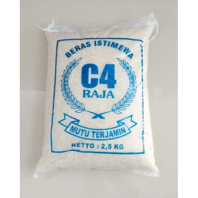 BERAS RAJA BIRU C4 2,5KG