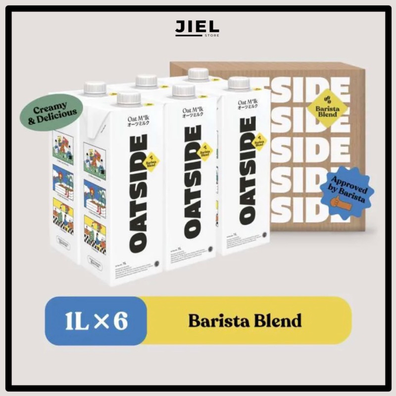 

OATSIDE - Oat Milk 1L 6PCS BARISTA BLEND