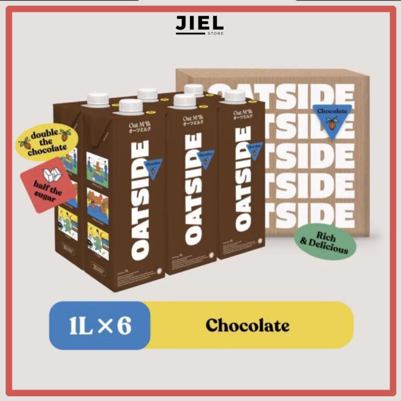 

OATSIDE - Oat Milk 1L 6PCS CHOCOLATE