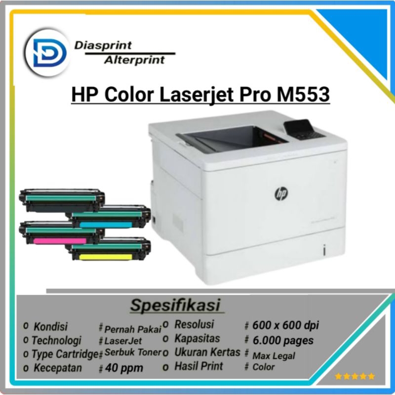 Printer Hp LaserJet 500 Color M553