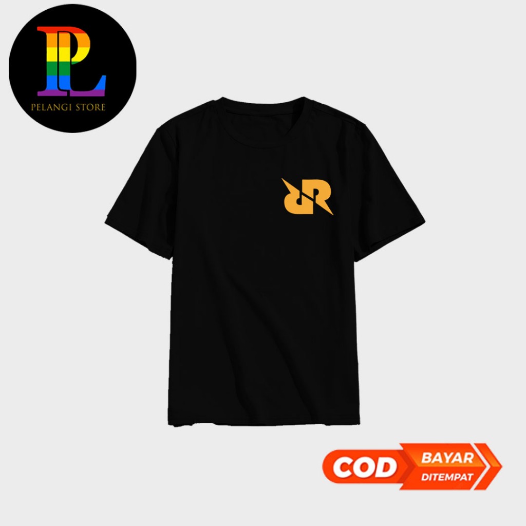 kaos cowok terbaru 2022 LOGO ESP RRQ MOBILE LEGEND kaos dewasa laki laki, kaos oversize pria, kaos p