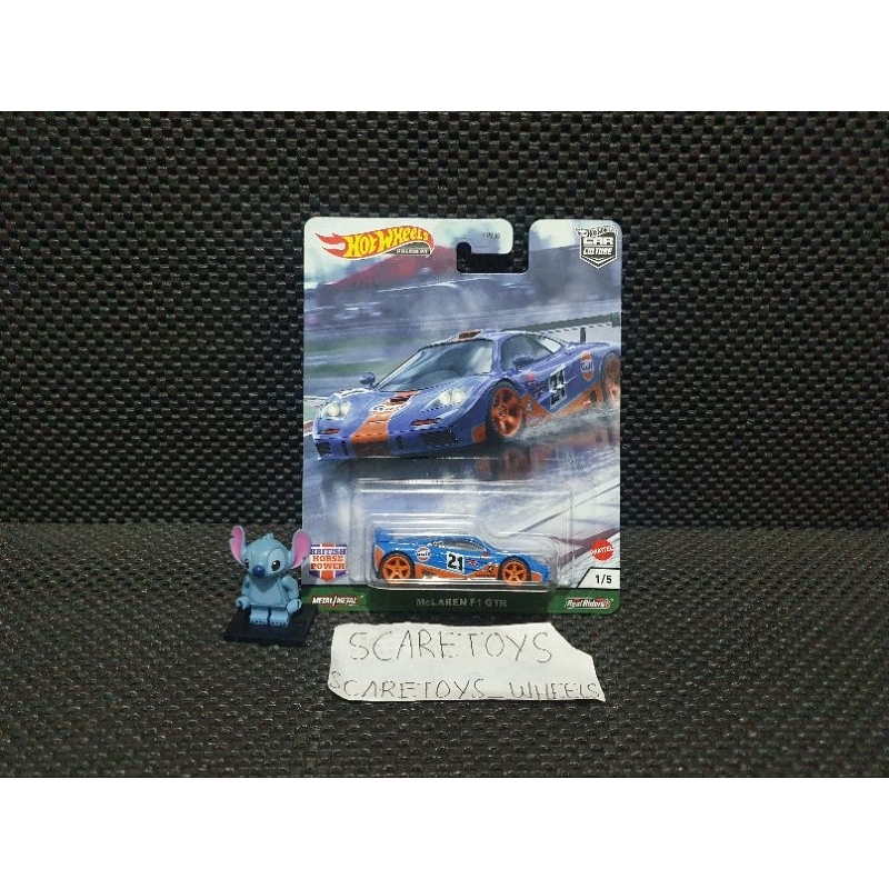 Hot wheels Hot wheels mclaren F1 GTR British Horse Power premium