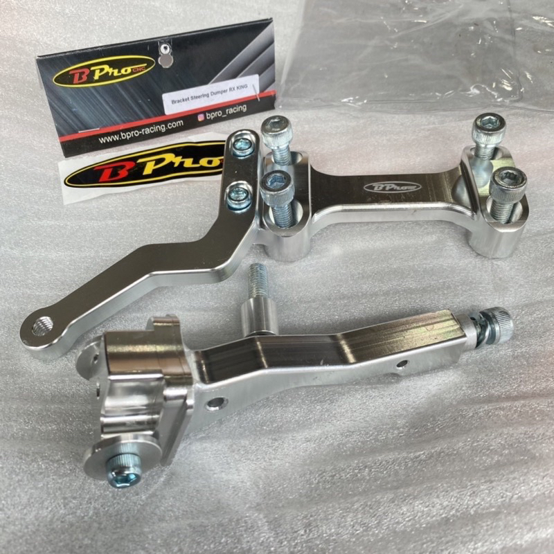 Bracket Stabilizer Rx King Bpro dan Stabilizer Matris Steering Dumper Damper Rx King Breket Stabiliz