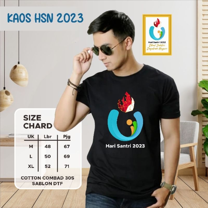 Kaos HSN 2023 | Hari Santri Nasional