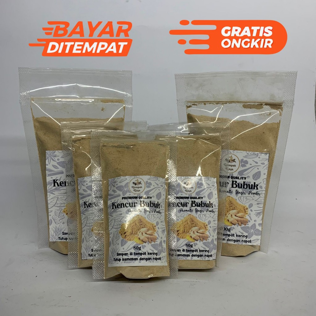 

200gr Kencur Bubuk / Ground Galangal / Rempah / JSR 100% PREMIUM QUALITY