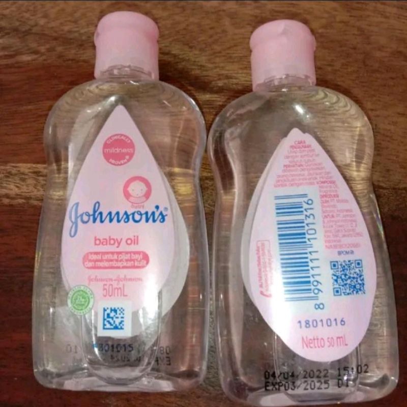 Johnson's Baby Oil 50Ml, Johnson's Baby Oil 125Ml
