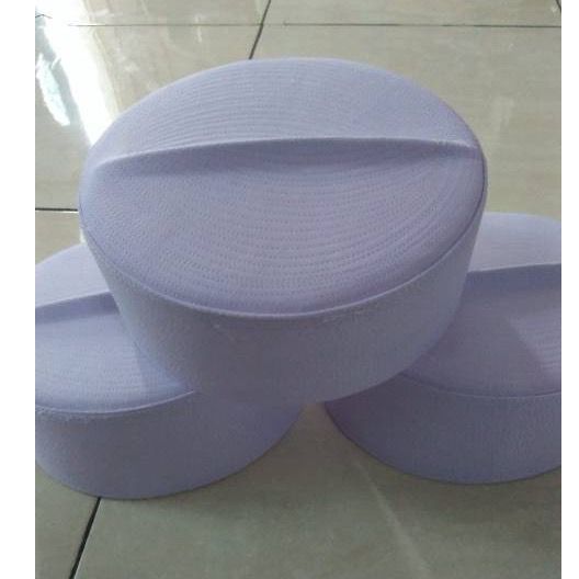 SALE PECI BATOK PENDEK ATAU SONGKOK PUTIH PUTIH TINGGI 7 DAN TINGGI 9 PECI BATOK PENDEK PUTIH