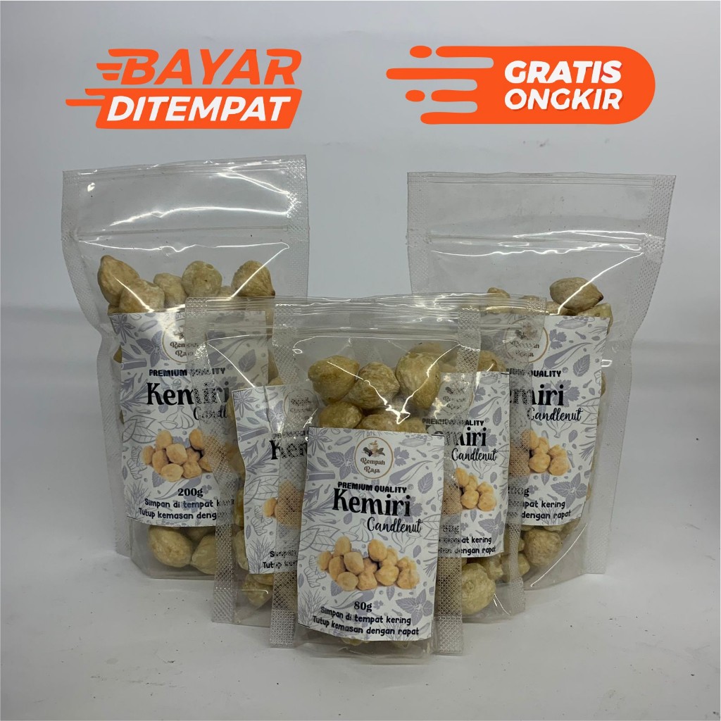 

200gr Kemiri / Candlenut / Rempah / PREMIUM QUALITY