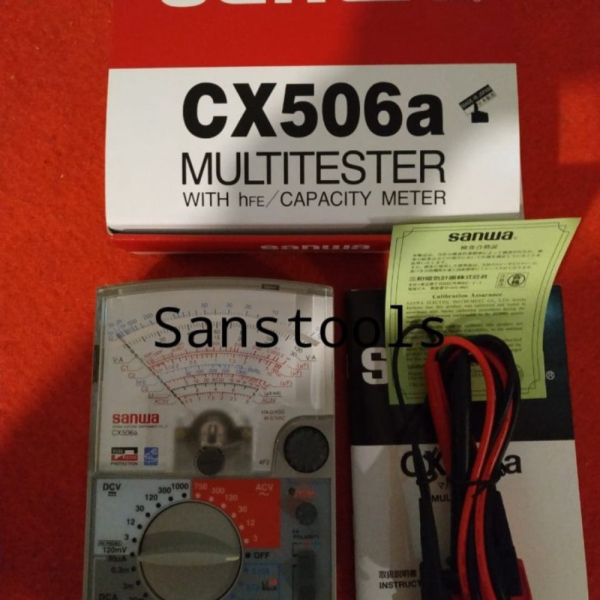 sanwa cx506a analog multimeter / multitester manual ASLI Berkualitas
