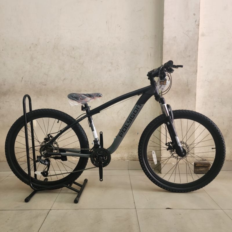 LIMITED EDITION Sepeda MTB 27.5 POLYGON SPARK BLACK GREY