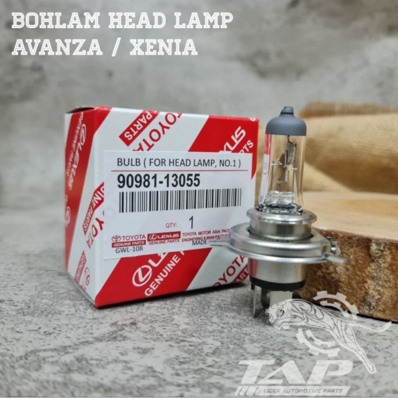 BOHLAM LAMPU DEPAN HEAD LAMP H4 AVANZA / XENIA / INNOVA / AGYA / SIGRA