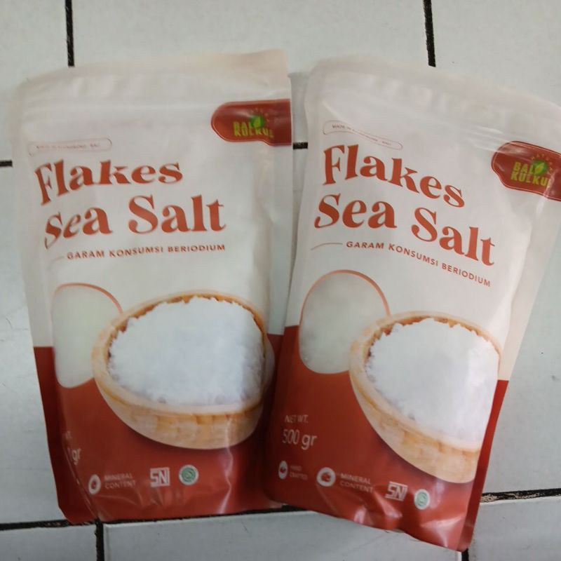 

BALI KULKUL SEA SALT FLAKES 500 GR