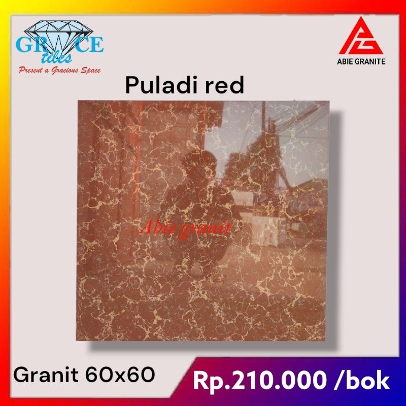 Granit Grace 60x60 puladi red 6606