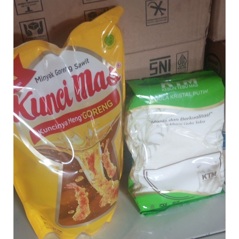 

minyak 2L+gula KTM 1kg