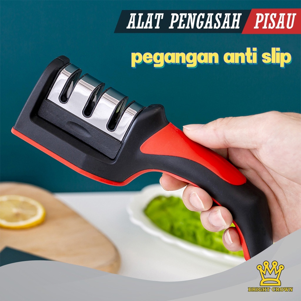 Alat Asahan Pengasah Penajam Pisau Gunting Profesional Tajam Dalam 5 detik Knife Sharpening