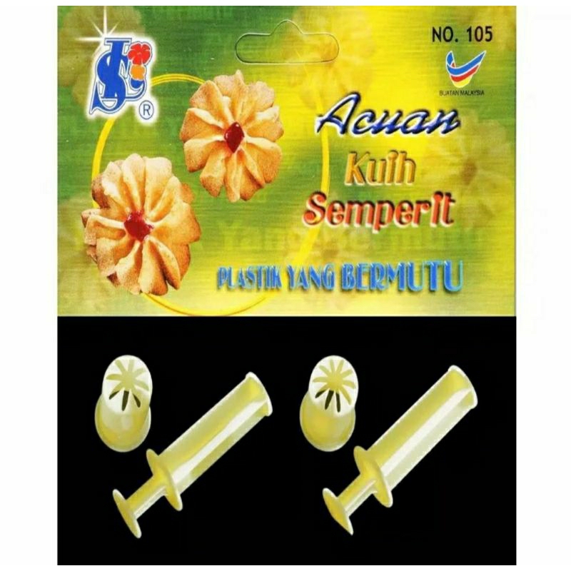 cetakan kue semprit bunga dahlia semprit mawar