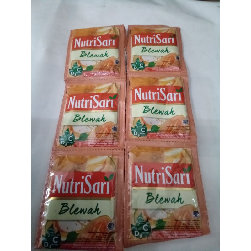 

Nutrisari blewah 1 renceng 10 sachet