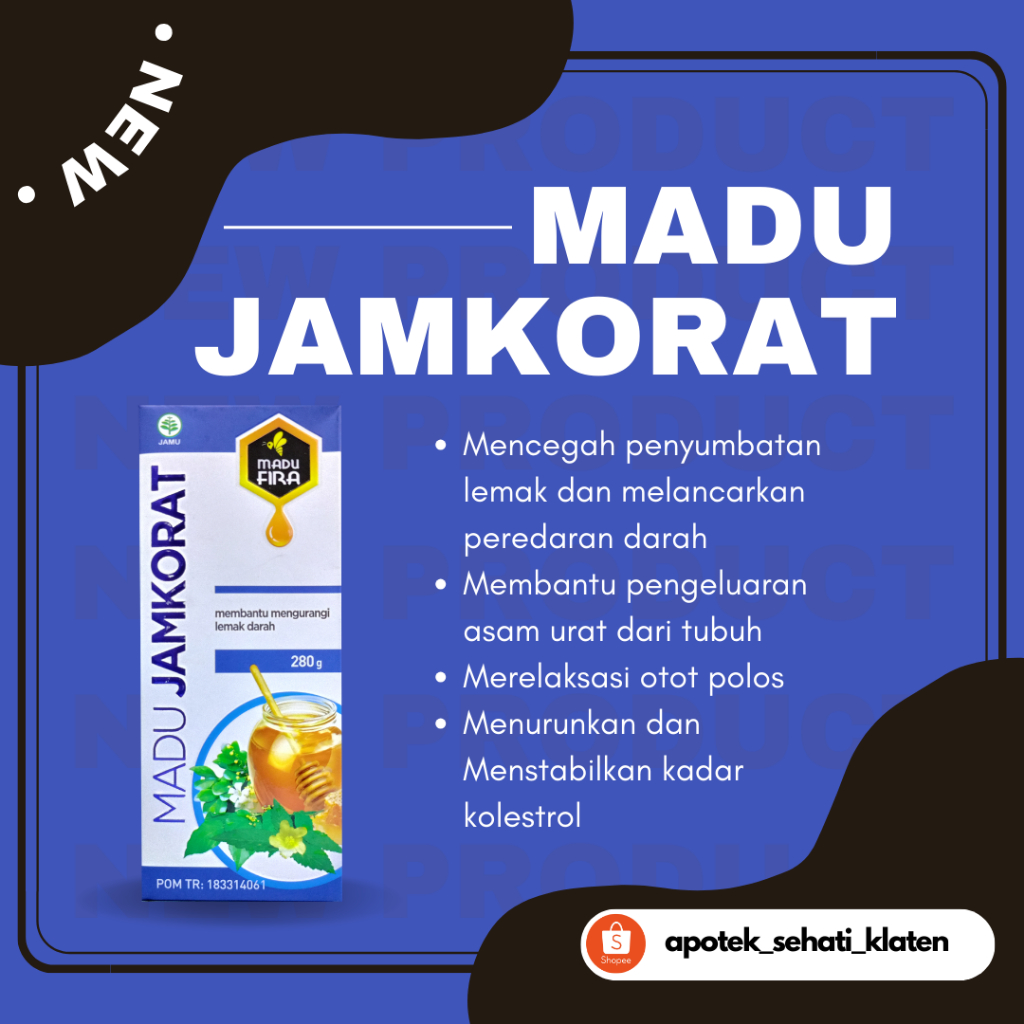 

Madu Vira: Jamkorat Mengurangi Lemak Darah 280g