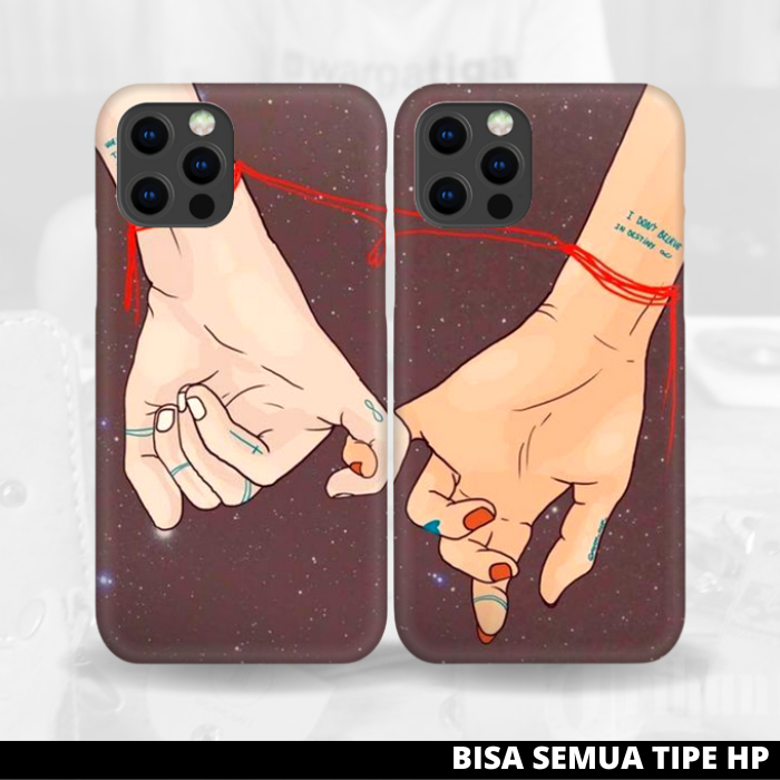 BOSCASING - Premium Casing Case Couple Tangan Aesthetic All Type Iphone Samsung Realme Oppo Vivo Xia