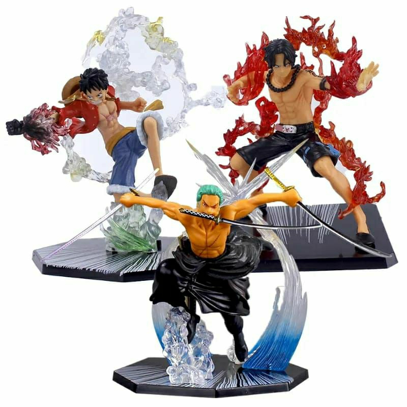 zoro  ace luffy fzo battle shf figuart zero roronoa action figure one piece