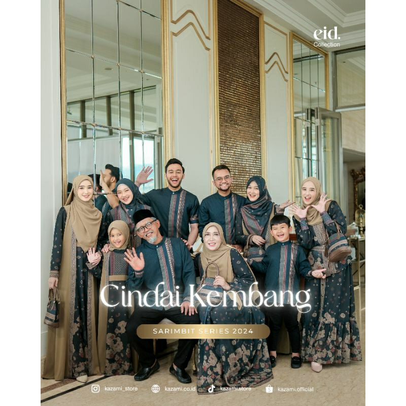 READY❗️FREE LUXURY BAG & GIFT TAMBAHAN - (CINDAI-1) ORI KAZAMI SARIMBIT CINDAI KEMBANG KAZAMI STORE 