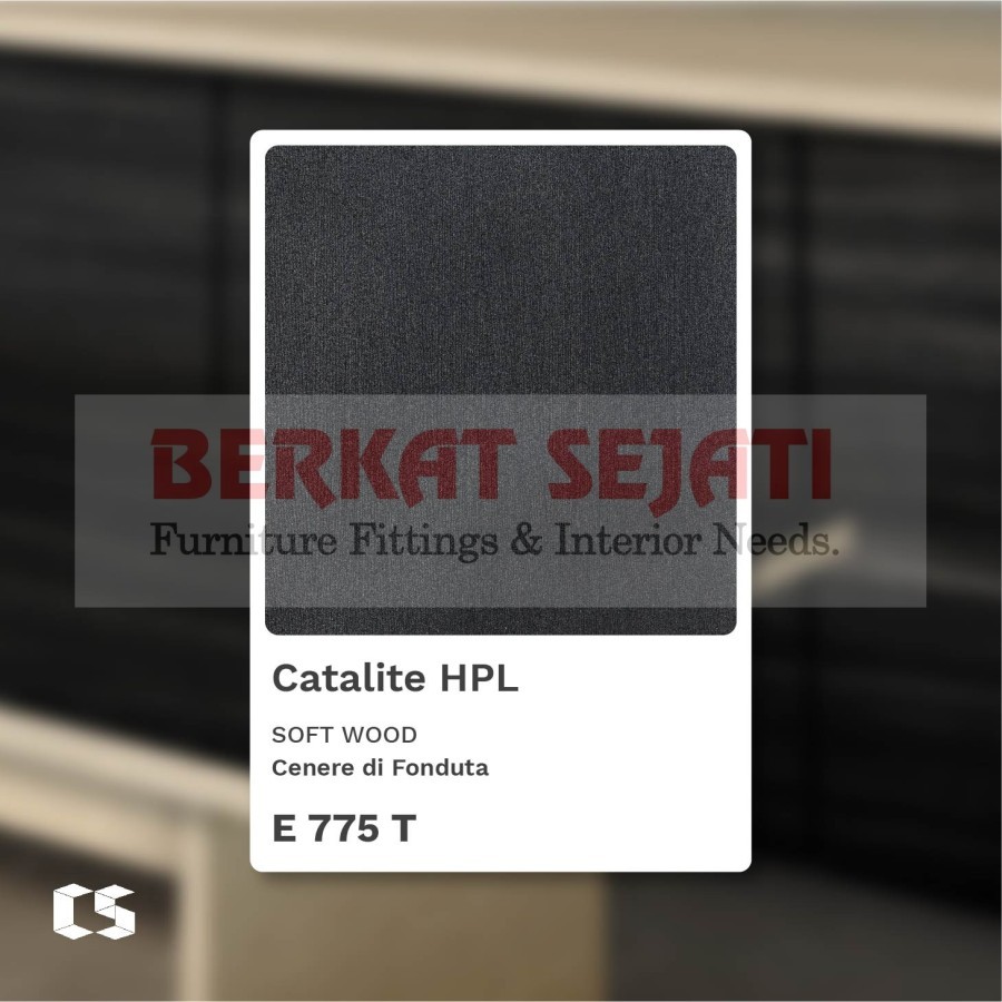 E 775 T - HPL CATALITE HPL BY CS LAMINATES - WOODGRAIN