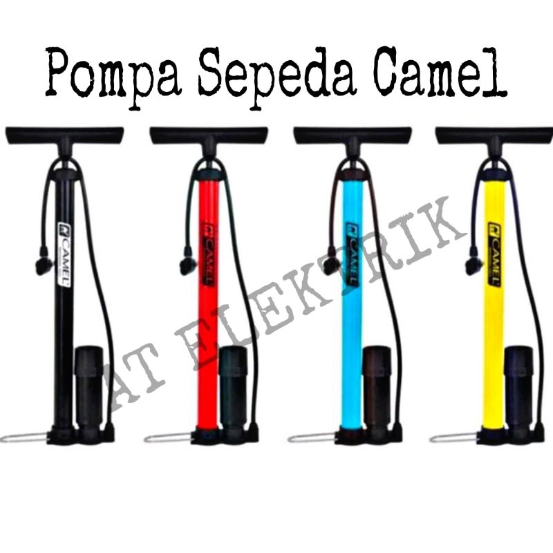 CAMEL Pompa Sepeda Tangan Manual / Pompaan Ban Sepeda