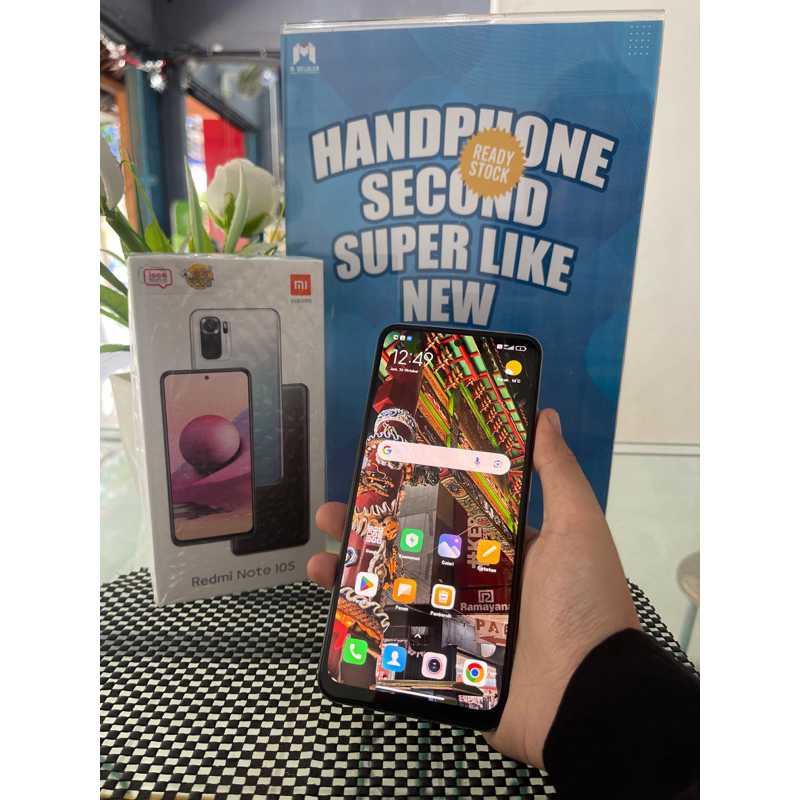 Redmi Note 10S 6/64gb || SECOND BERGARANSI