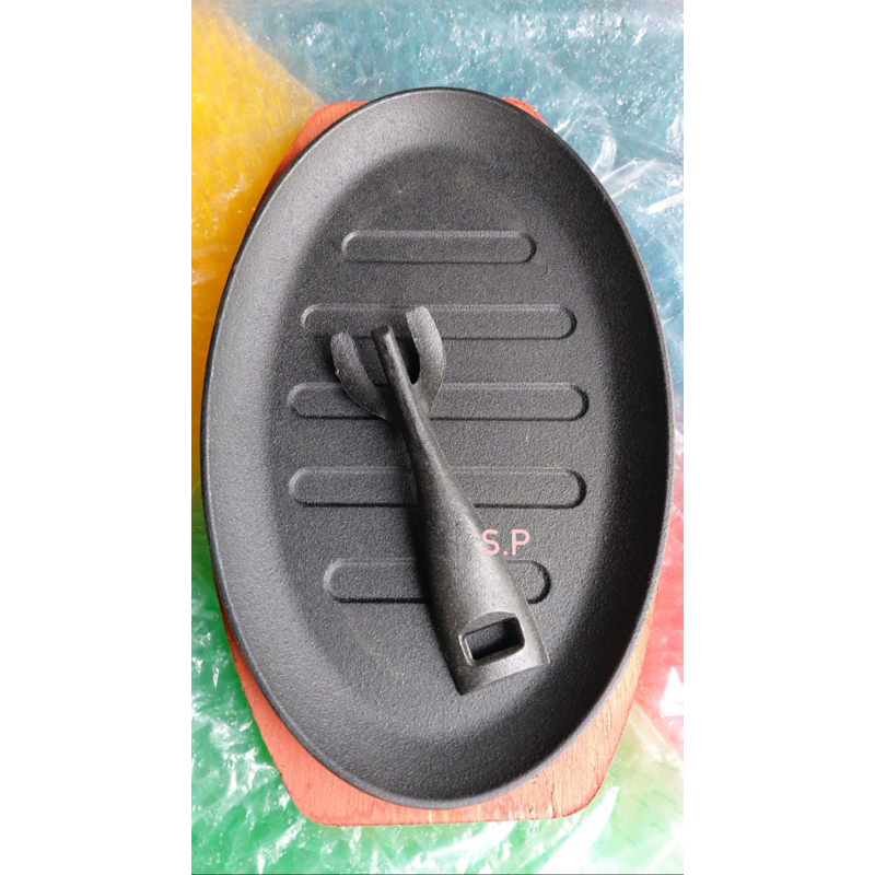 Piring hotplate oval/hotplate steak/piring steak