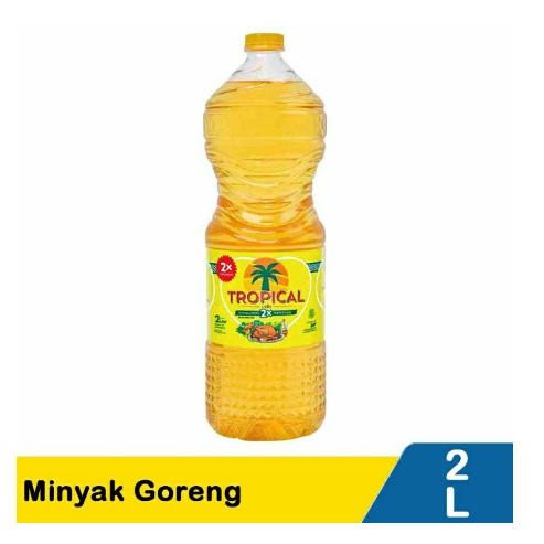 

TROPICAL minyak goreng botol/Reffil 2 L