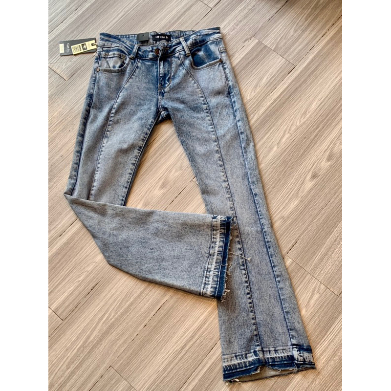 Celana Jeans Wanita || Jeans Get It wanita cutbray crop rawis