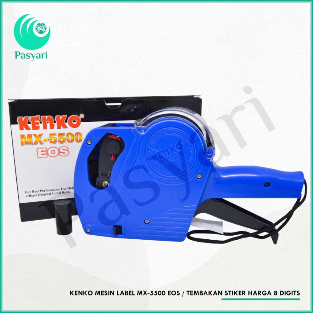 

KENKO Mesin Label MX-5500 EOS / Tembakan Stiker Harga 8 Digits