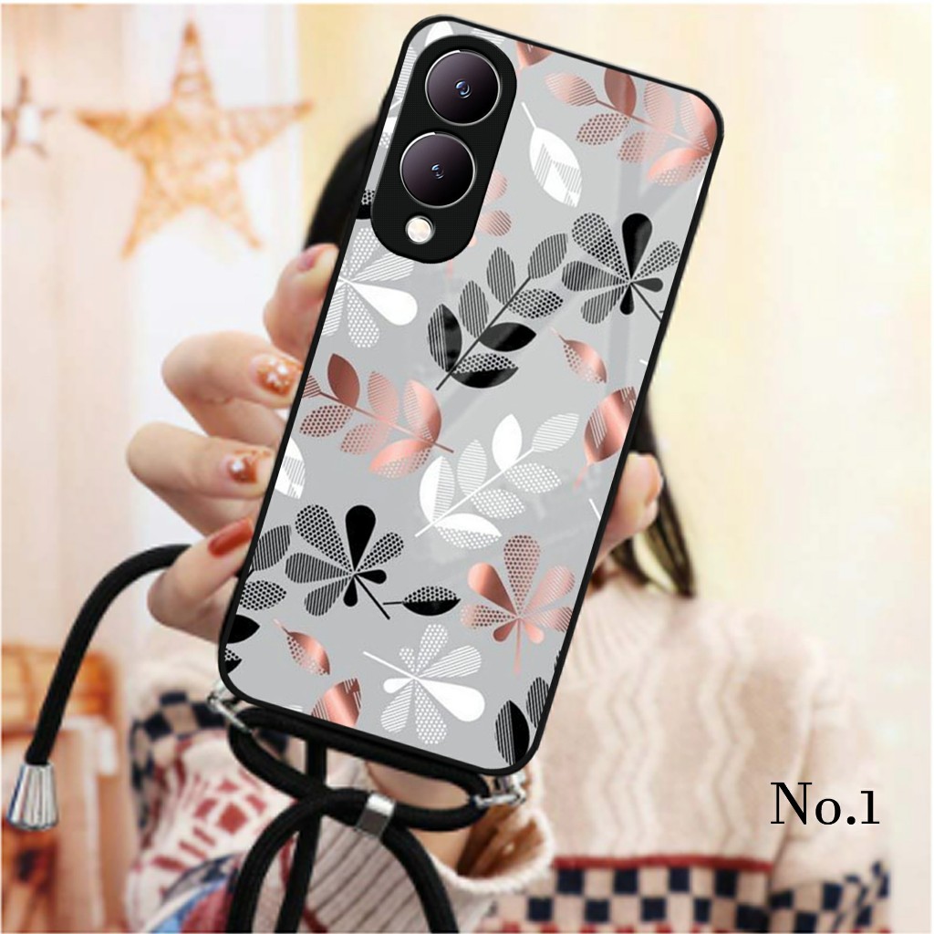 SOFTCASE KILAU 2D + Tali CASE | MC747 | SILIKON VIVO Y17S Y17 S SILIKON KACA CASE SILICON Y31